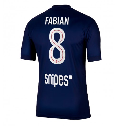 Paris Saint-Germain Fabian Ruiz #8 Hjemmedrakt 2025-26 Korte ermer Paris Saint-Germain Fabian Ruiz #8 Hjemmedrakt 2025-26 Korte ermer